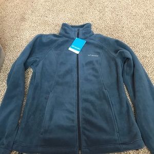Brand New size Medium Blue Columbia Fleece